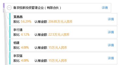 南京悦家投资管理企业(有限合伙) 投资管理之道